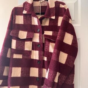 Jodifl Plaid Shacket